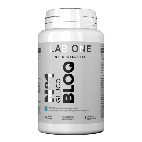 LAB ONE - N°1 Gluco BLOQ - 60 kapsułek